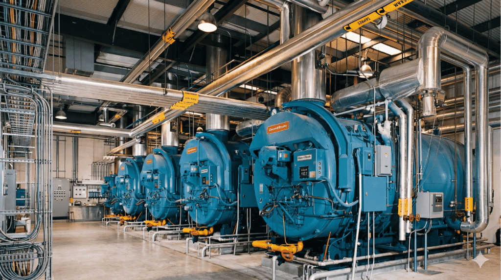Cuarto de calderas industriales QUICSA
